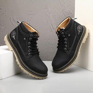 Men's Leather Chukka Boots | Lace-Up Ankle Boots for Men | Casual Comfort Boots